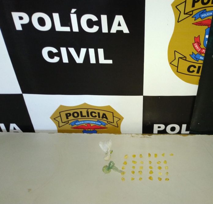 Rapaz é preso em flagrante por tráfico de drogas em Rondonópolis