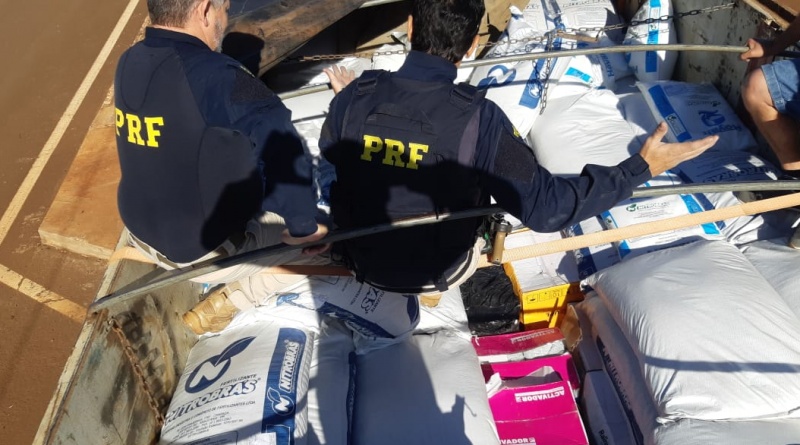 PRF apreende 5 toneladas de agrotóxicos contrabandeados que chegariam em Cuiabá