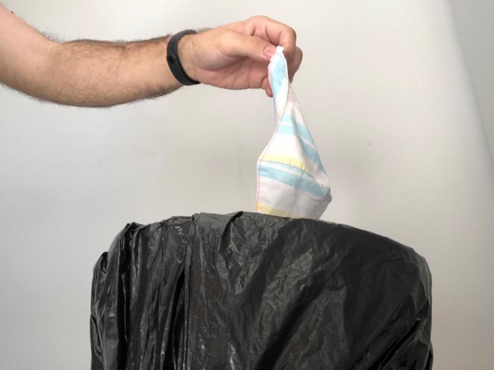 Máscaras de tecido devem ser trocadas sempre que apresentarem desgastes ou defeitos