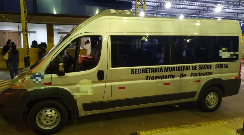 Veículo de transporte de pacientes é apreendido pela PRF em Pontes e Lacerda/MT