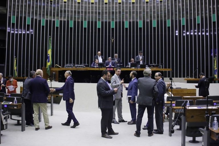 Deputados em sessão do Plenário - (Foto: Paulo Sérgio/Câmara dos Deputados)