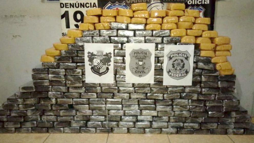 Polícias Federal, Civil e Militar apreendem 259 kg de cocaína avaliados em R$ 7 milhões