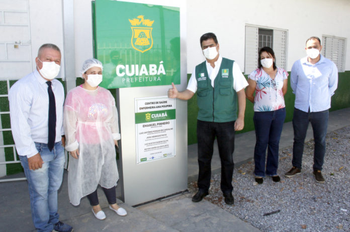 Prefeito entrega reforma de Centro de Saúde Ana Poupina e o transforma em Centro de Referência para COVID-19