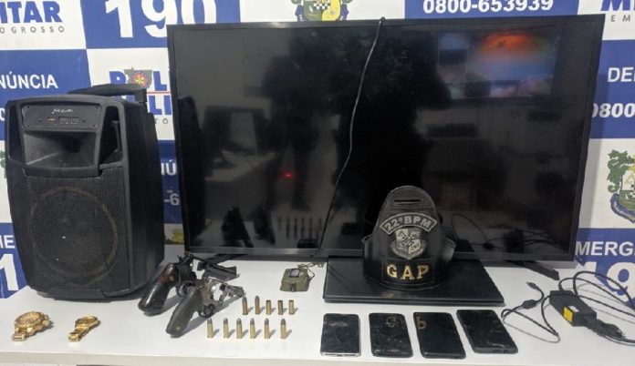 PM identifica suspeitos de roubos em Peixoto de Azevedo