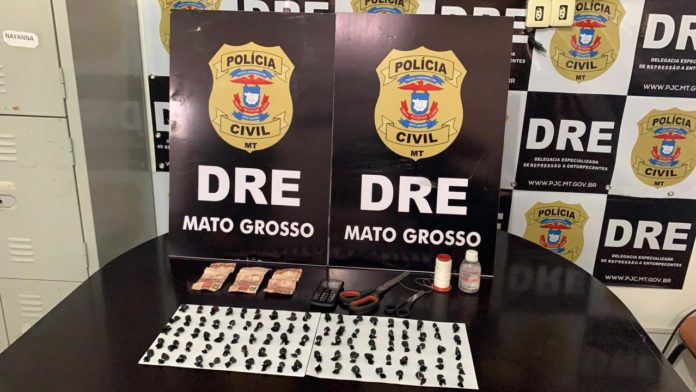 Polícia prende traficante e fecha refinaria de distribuição de entorpecentes em Várzea Grande