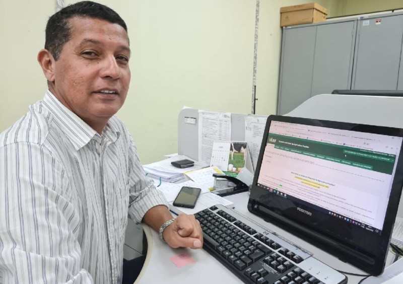 Gerente de Crédito Rural da Empaer, Mariano Batista Campos destaca importância da mudança - Foto por: Empaer