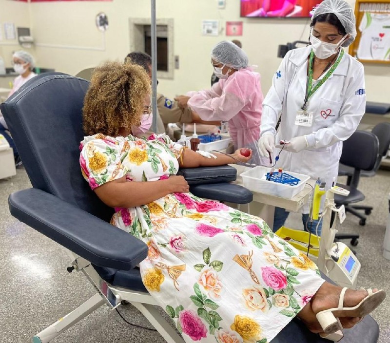 Para agendar a doação de sangue na sede do MT Hemocentro, basta acessar o Sistema de Agendamento do MT Hemocentro