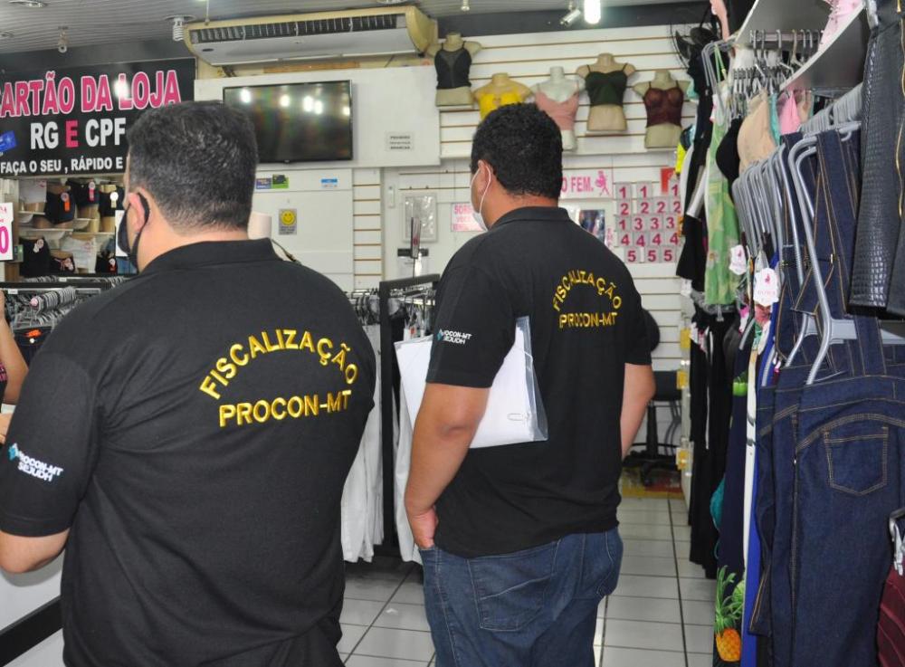 Procon-MT intensifica fiscalização em estabelecimentos comerciais de Cuiabá