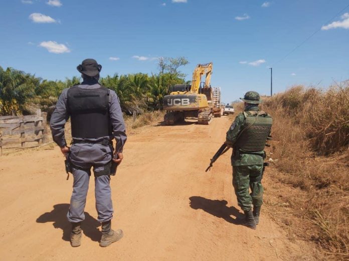 Batalhão Ambiental da PM fecha garimpo ilegal em Mato Grosso