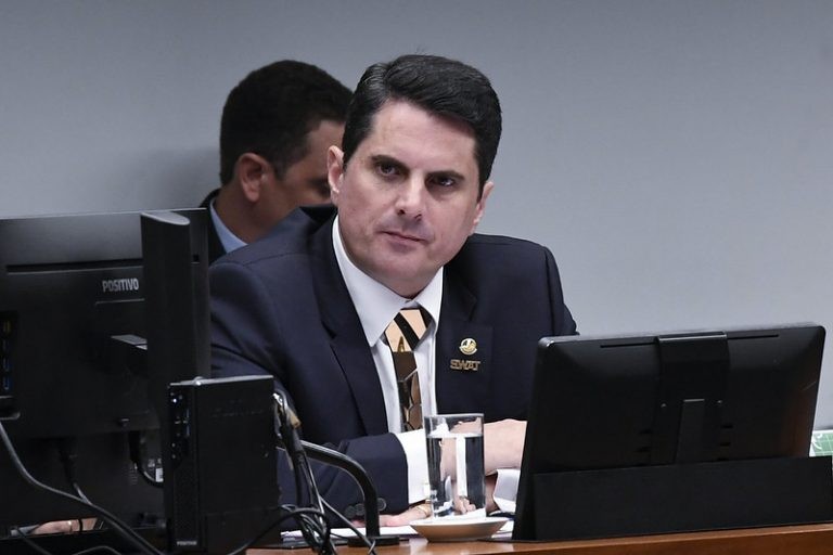 Relator-geral da LDO 2023, senador Marcos do Val (Podemos-ES) - (Foto: Roque de Sá/Agência Senado)