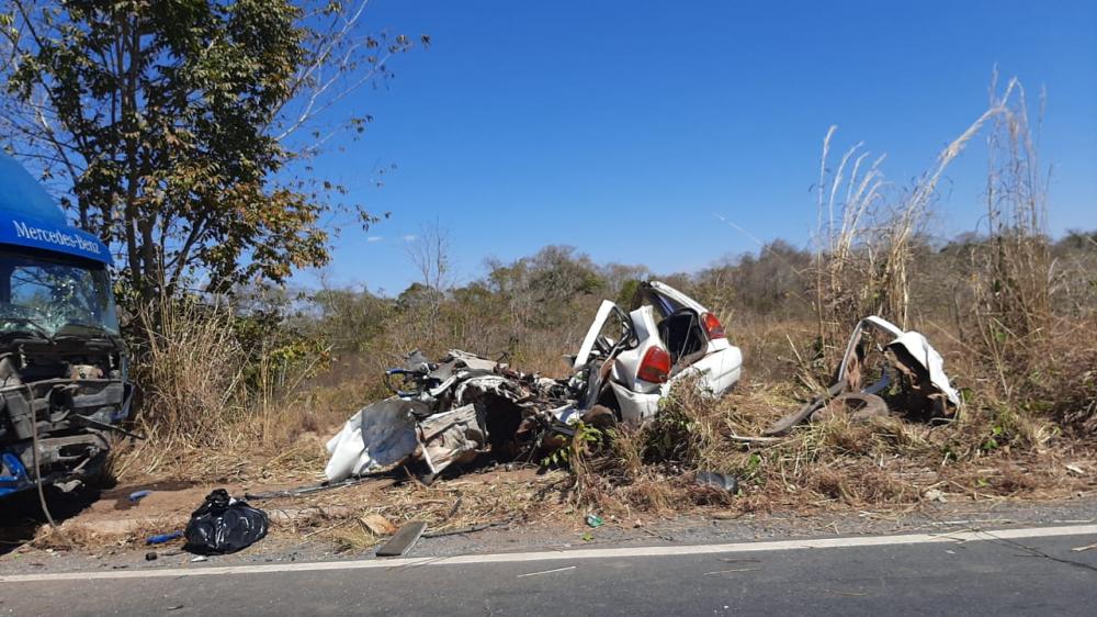 Polícia confirma três óbitos na MT-010; corpos ficaram irreconhecíveis