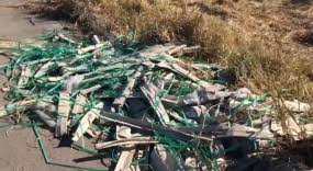 A pedido do Ministério Público, Ordem Pública fiscaliza área verde no Distrito Industrial