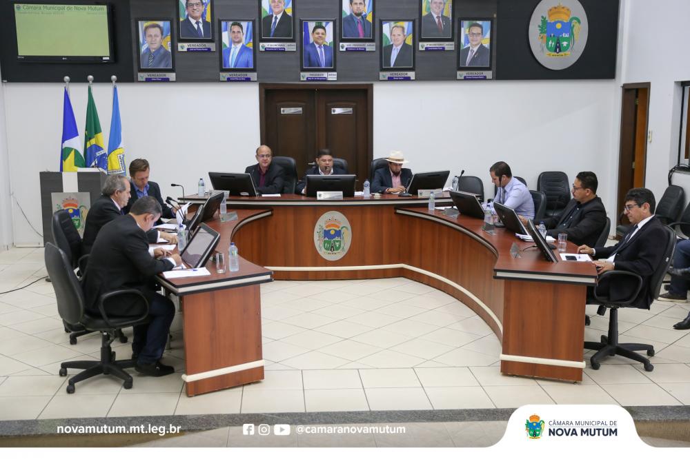 Vereadores de Nova Mutum apresentam cinco indicações e apreciam seis projetos