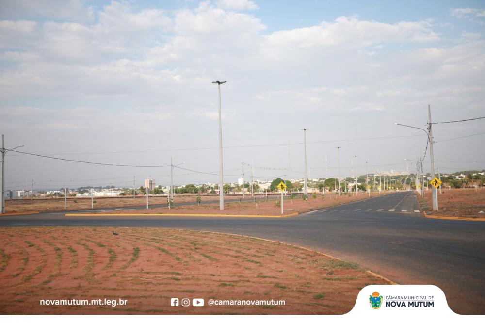 Osmar Isoton quer instalação de redutores de velocidade na Av. Brasil com Av. Arapongas em Nova Mutum