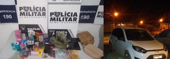 Rotam prende cinco por roubo à farmácia em Cuiabá