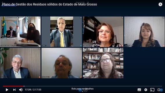 Webinar debate Elaboração do Plano Estadual de Resíduos Sólidos