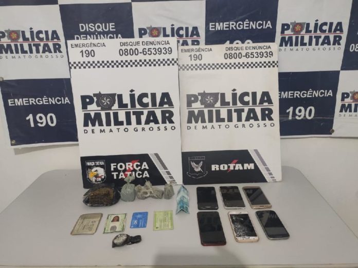 Rotam encontra droga em quitinete no bairro Dom Aquino