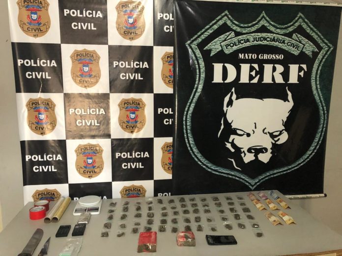 Mulher assume venda de drogas da mãe e é presa após investigação da Polícia Civil