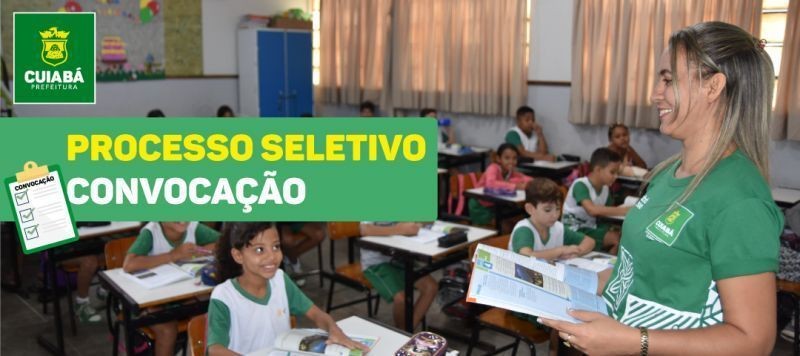 Prefeitura de Cuiabá convoca candidato aprovado no cargo de Professor de Educação Física