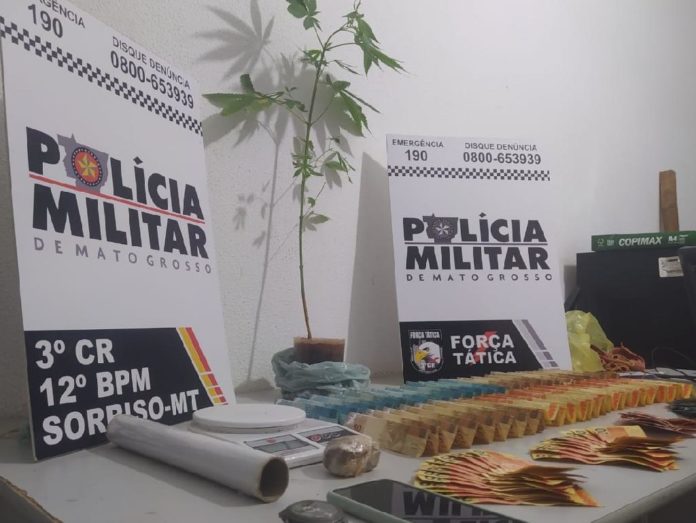 Denúncia auxilia na prisão de traficante que atuava em bairro de Sorriso