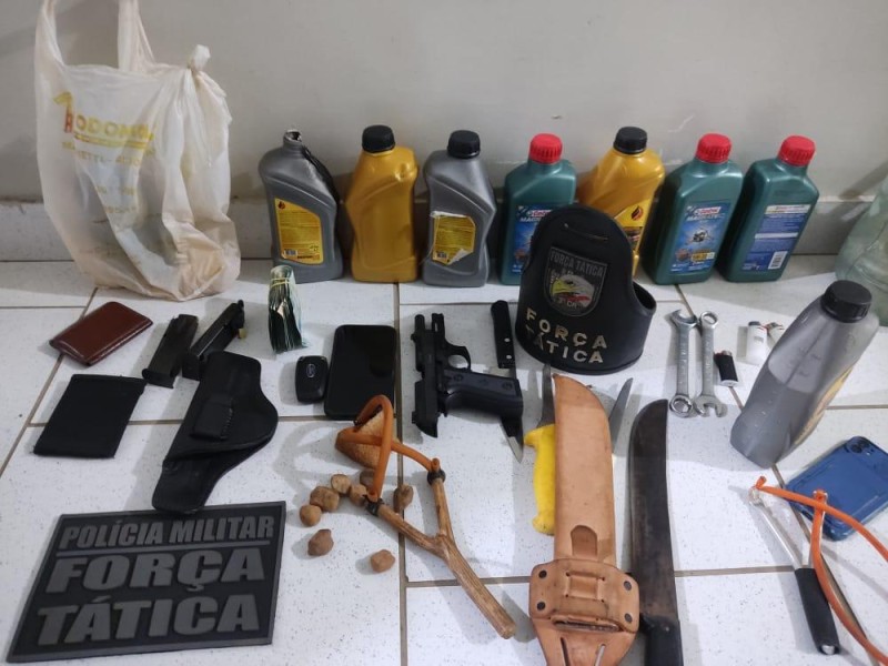 Forças de segurança prendem suspeitos de atos criminosos em rodovias federais