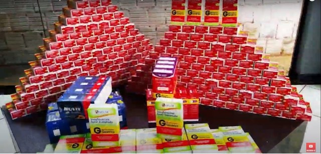 Drogas entraram na maior penitenciária de MT dentro de embalagens de remédio contra Covid-19, diz polícia