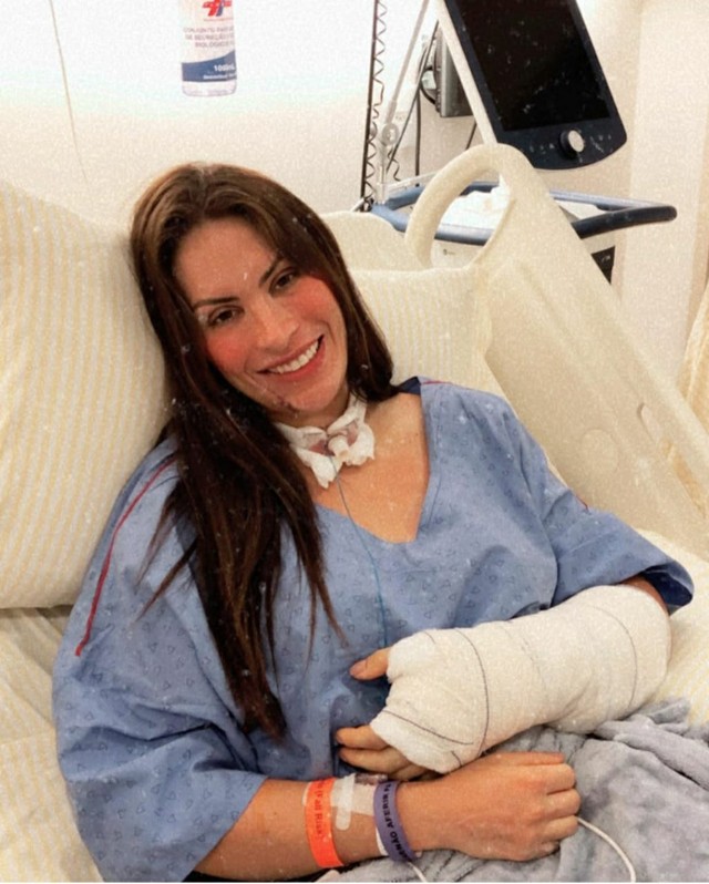 'Já me sinto vitoriosa', diz médica picada por cobra em cachoeira de MT após deixar UTI de hospital em São Paulo