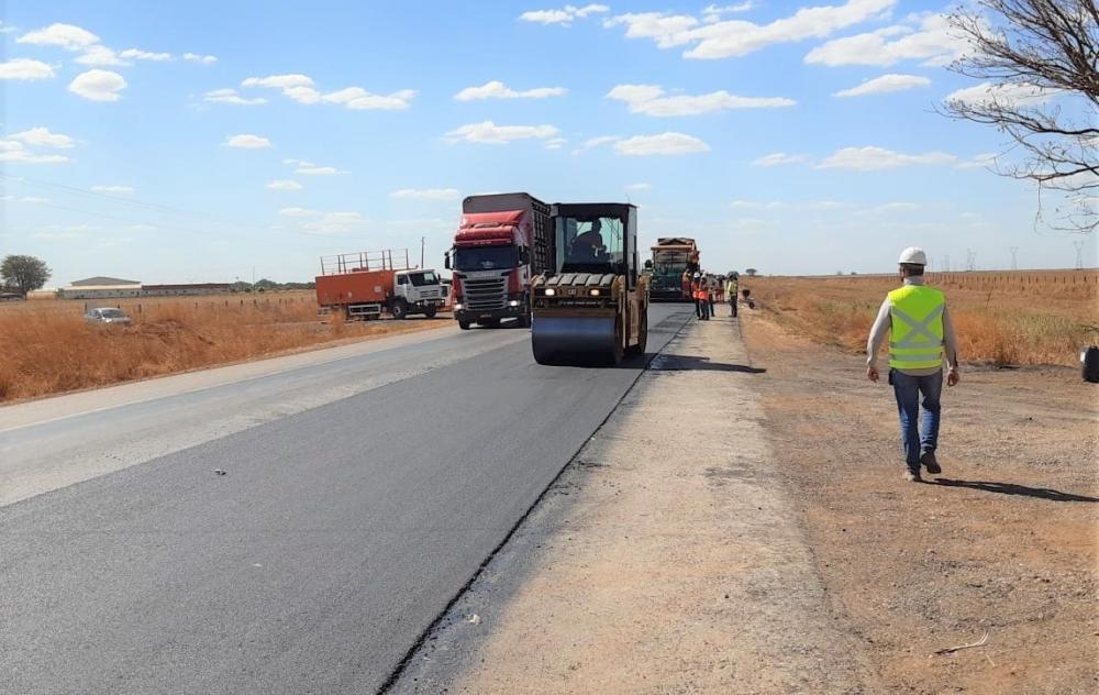 Confira os trechos em obras na BR-163 nesta terça-feira (08)
