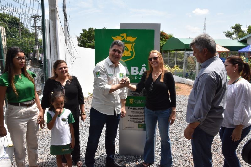 Prefeito Emanuel Pinheiro entrega mais uma unidade educacional totalmente reformada e revitalizada