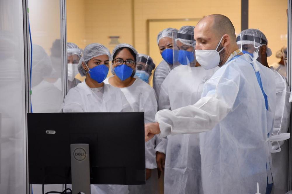 Centro de Triagem Covid-19 garante testagem e tratamento aos profissionais infectados pelo novo coronavírus