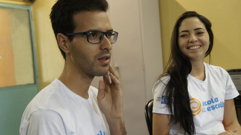 Jovens de Pernambuco orientam estudantes de Mato Grosso na busca de protagonismo