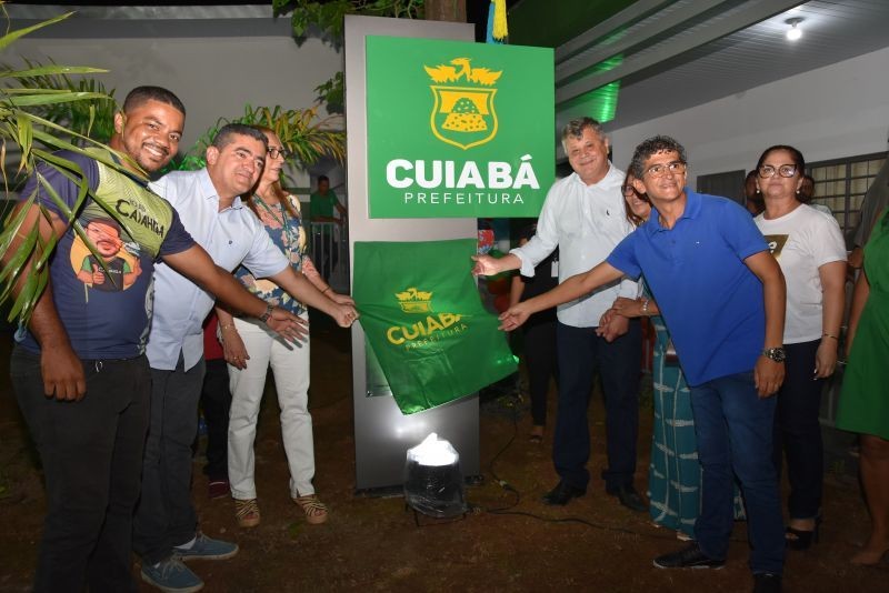 Gestão Emanuel Pinheiro entrega reforma e ampliação de Centro Educacional Infantil Cuiabano no bairro Jardim Novo Horizonte
