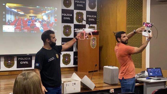 Policiais são capacitados em Instrução de Operador de Drone em Mato Grosso
