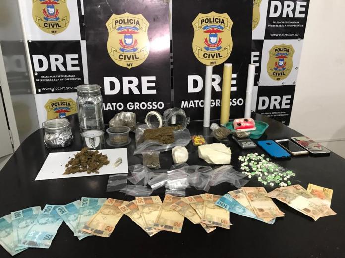 Polícia Civil intercepta encomenda de droga sintética e prende três traficantes na Capital