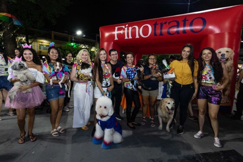 'Esquenta do Folia Cuiabana 2023? garantiu muita diversão a tutores, bichinhos e criançada; Confira fotos
