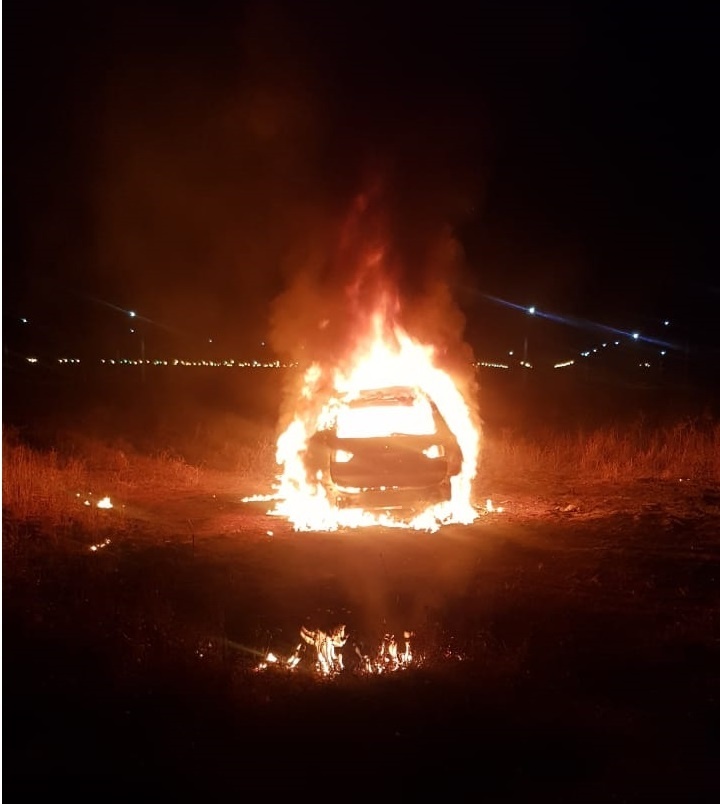 BMW furtada de ex vice-prefeito de Lucas do Rio Verde é encontrada incendiada em Sorriso