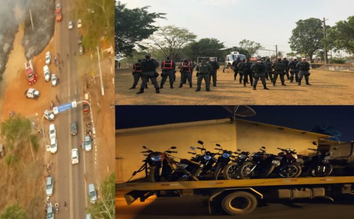 Trabalho integrado em ponto turístico resulta na apreensão de 30 veículos e 54 notificações de trânsito