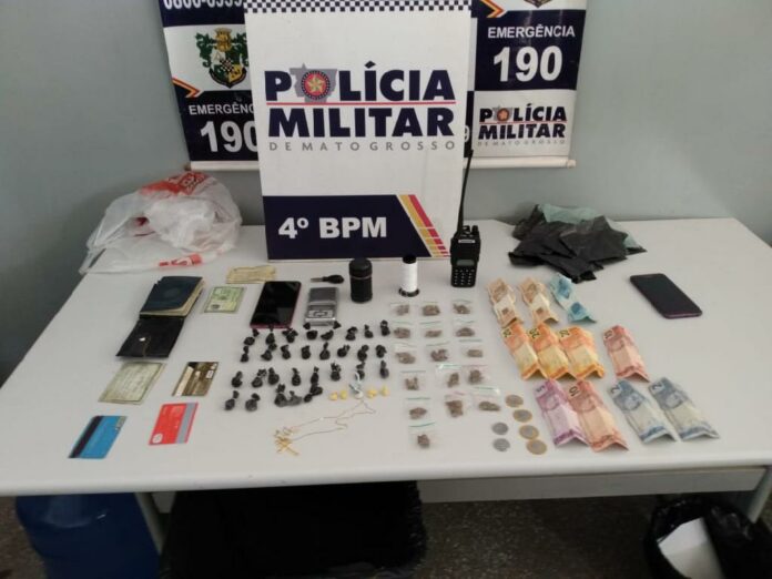 PM descobre traficantes agindo próximo de boate em Várzea Grande