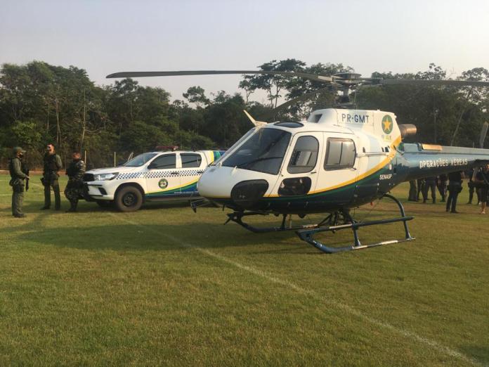 Cinco são conduzidos durante operação nesta manhã em Lucas do Rio Verde; Drogas, munições e dinheiro foram apreendidos