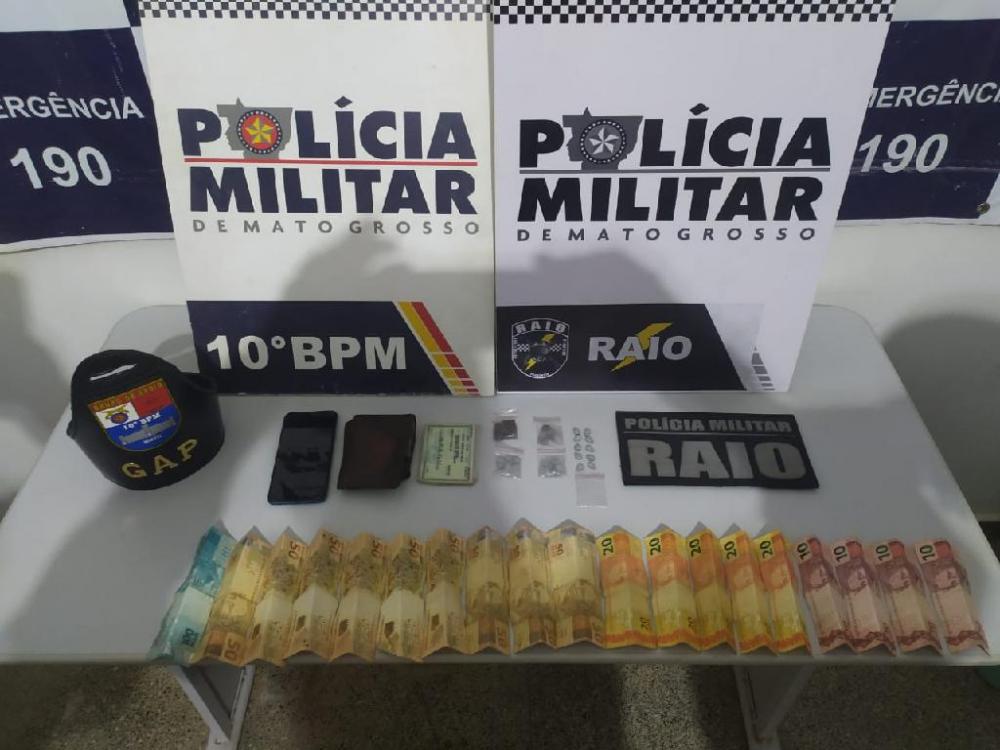 PM prende homem com 46 comprimidos de ecstasy perto de boate em Cuiabá