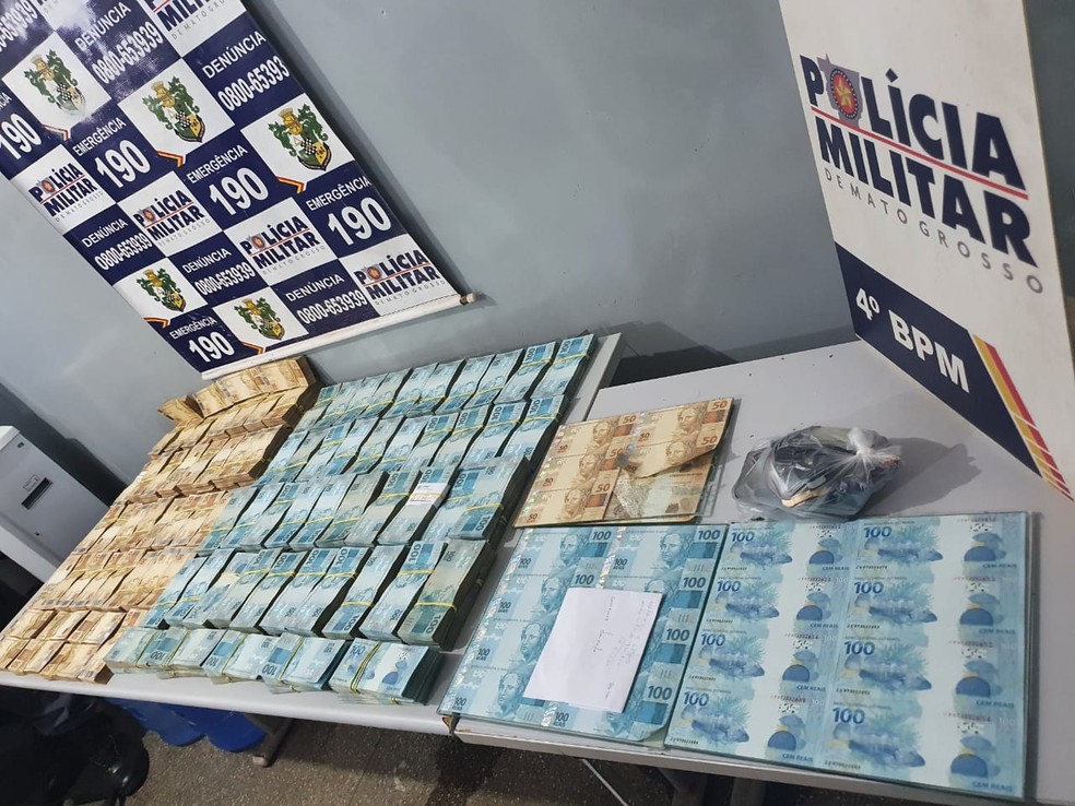 Golpistas que se passavam por fiscais da Receita são presos com R$ 1 milhão em espécie após furtar empresário em MT