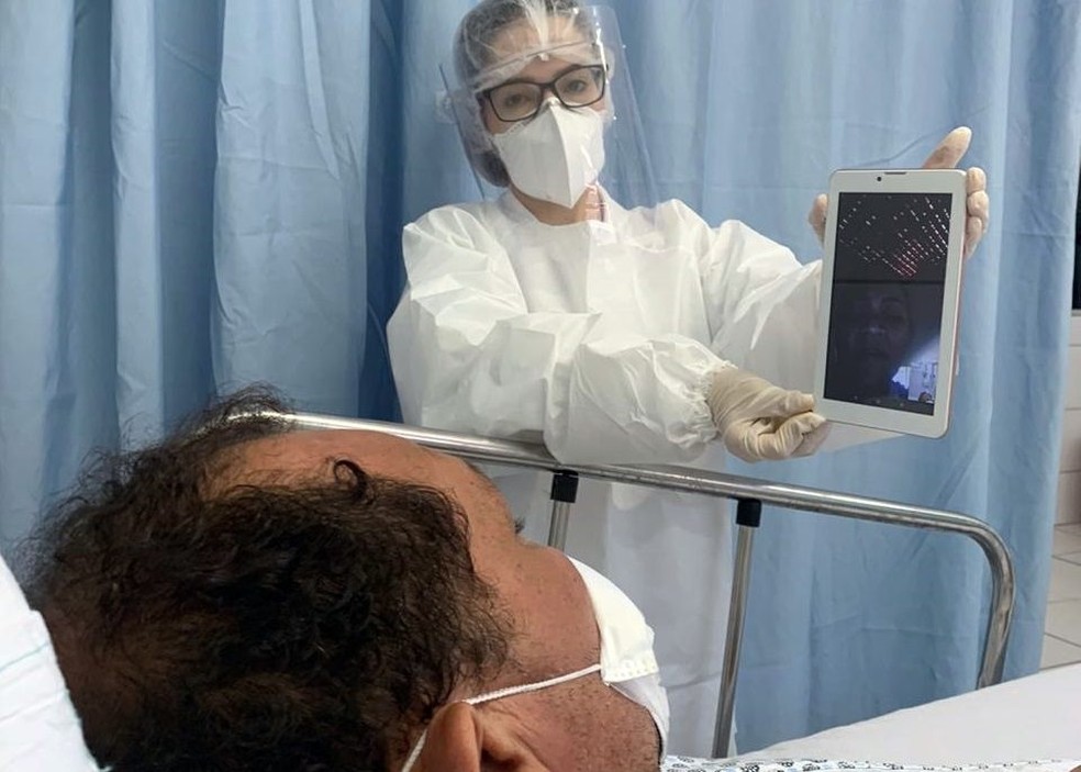 Lei garante direito a ligações por videochamada de familiares a pacientes internados com Covid-19 em MT