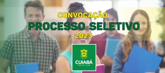 Prefeitura de Cuiabá convoca aprovados nas funções de Professor, TDI, ASG, TNE e Intérprete de Libras