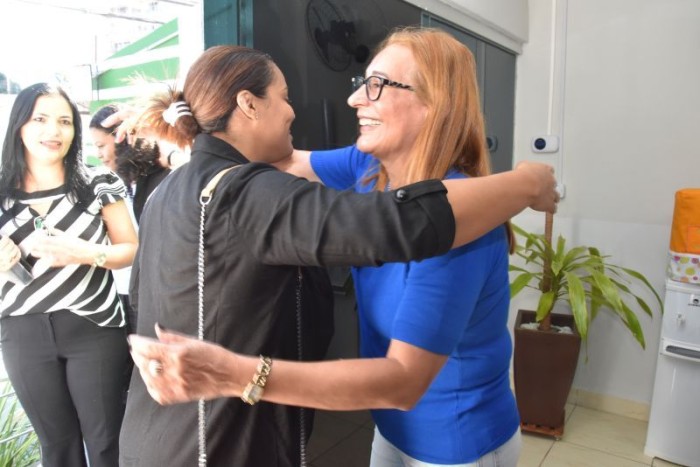 Secretária de Assistência Social visita Espaço do Servidor implantado pela Educação e estuda replicar iniciativa