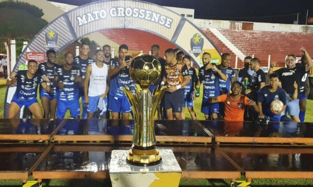 Recém-promovido, Nova Mutum conquista inédito título mato-grossense