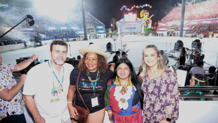 Ministras do Turismo, Cultura e Povos Indígenas prestigiam abertura do Festival de Parintins 2023