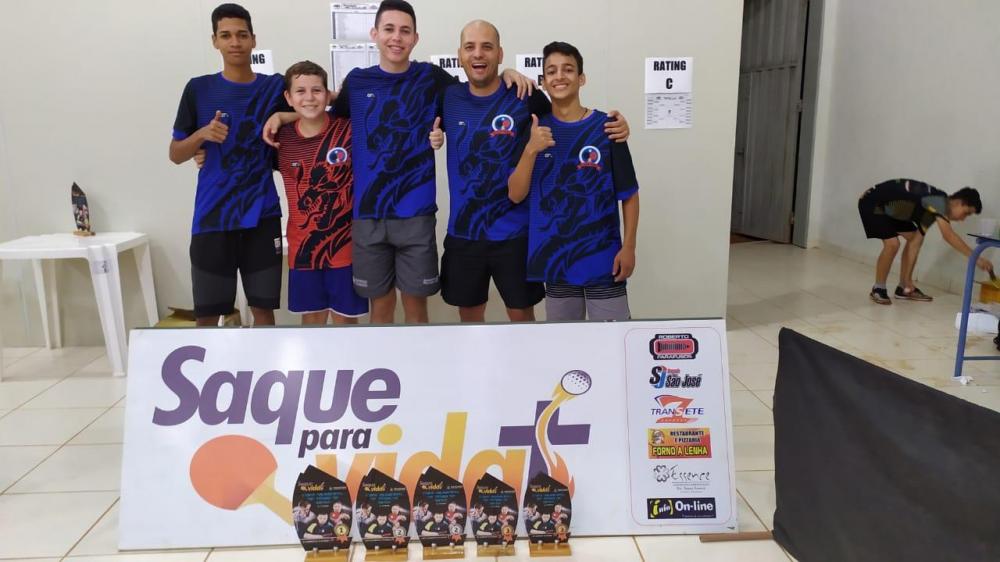Mesatenistas de Sorriso retornam com bons resultados de competição regional e encaram mais uma etapa da Copa Municipal