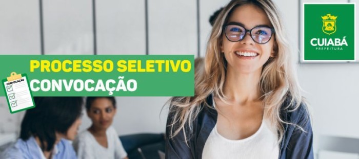 Prefeitura de Cuiabá convoca aprovados nas funções de Professor, TDI, ASG E Motorista CNH