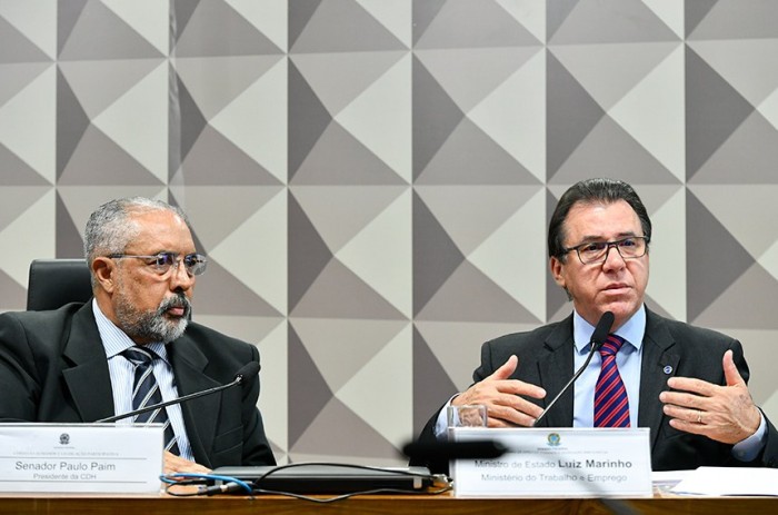 Contribuição sindical não obrigatória marca debate com ministro do Trabalho