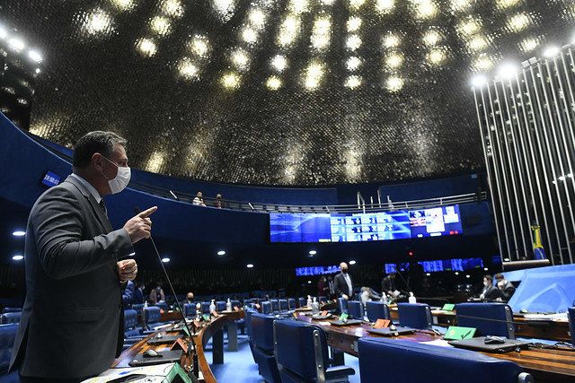 Com lockdown no Distrito Federal, Senado volta ao sistema remoto